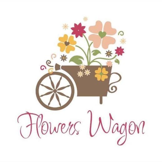 Flowers wagon 